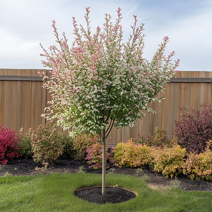 Actual product image Plant in a Box Salix integra 'Flamingo' - Set of 4 Loosestrife (60 cm)