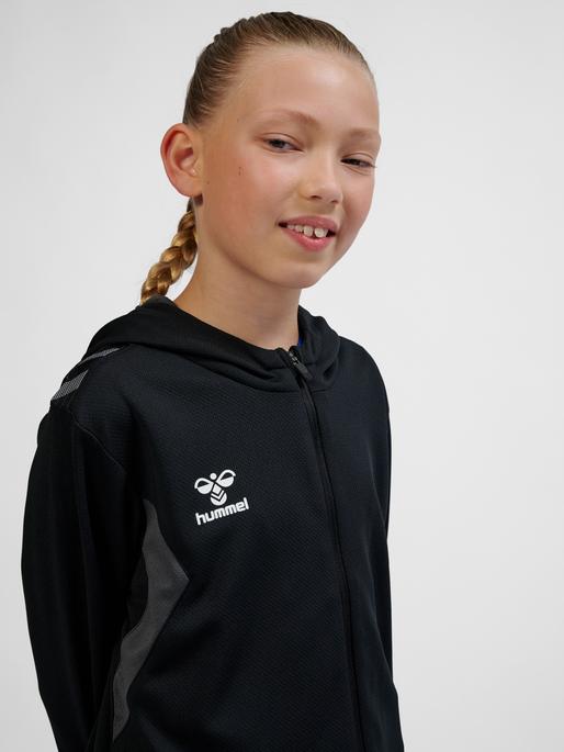 Actual product image hummel Hmlauthentic Pl Zip Hoodie Kids (152)