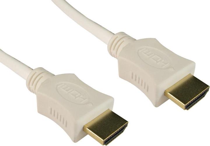 Produktbild Cables Direct CDL 2m High Speed HDMI - White (HDMI)