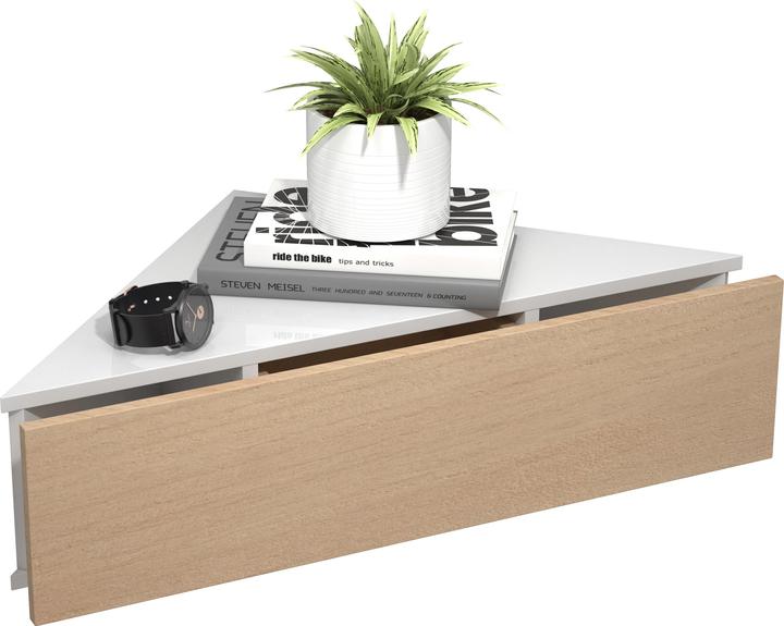 White, Honey oak