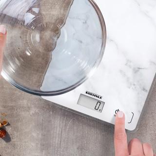 Actual product image Soehnle Digital Kitchen Scale Page Compact 300 Marble