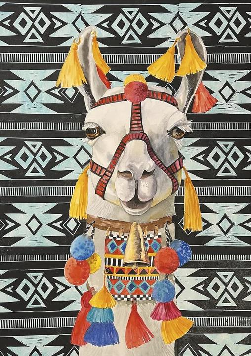 Produktbild Piatnik 5593 - Lewis - Lama - Puzzle, 1000 Teile (1000 Teile)