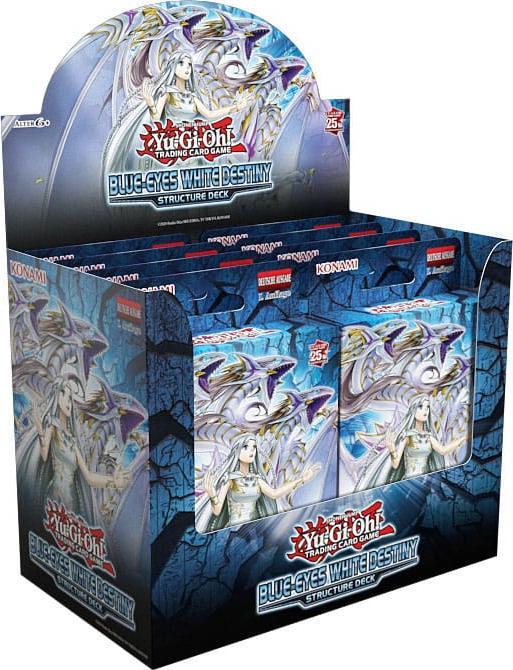 Actual product image Konami Yu-Gi-Oh! TCG présentoir Structure Deck : Blue-Eyes White Destiny (8) *ALLEMAND*