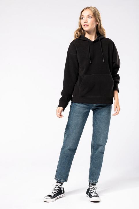 Immagine prodotto Kariban Felpa oversize con cappuccio in micropile riciclato (M)