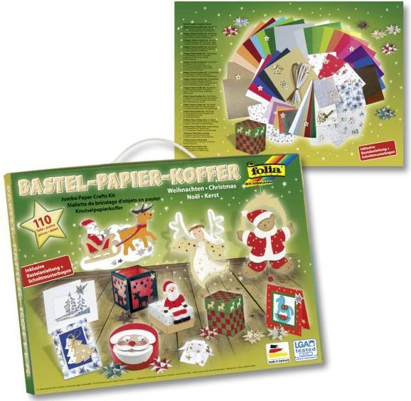 Productafbeelding Folia Kerst knutsel koffer