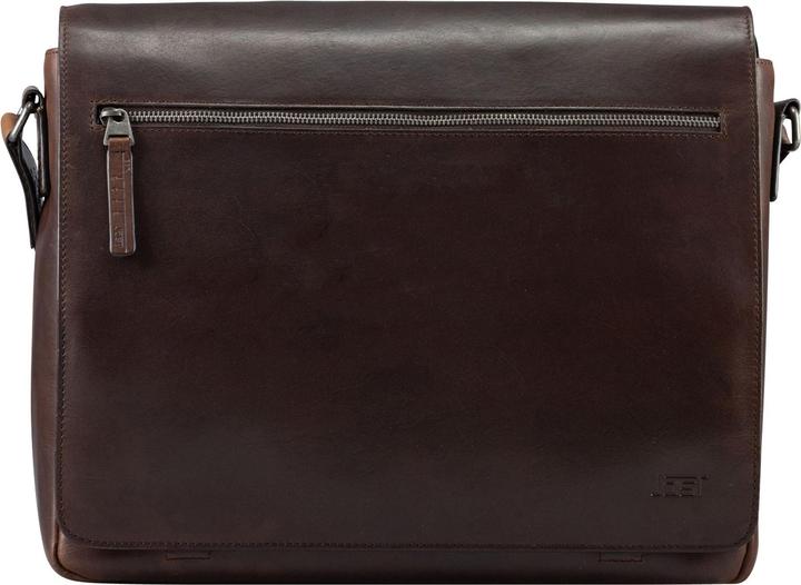 Actual product image Jost Lund briefcases messenger leather 41.5 cm laptop compartment (17.72")