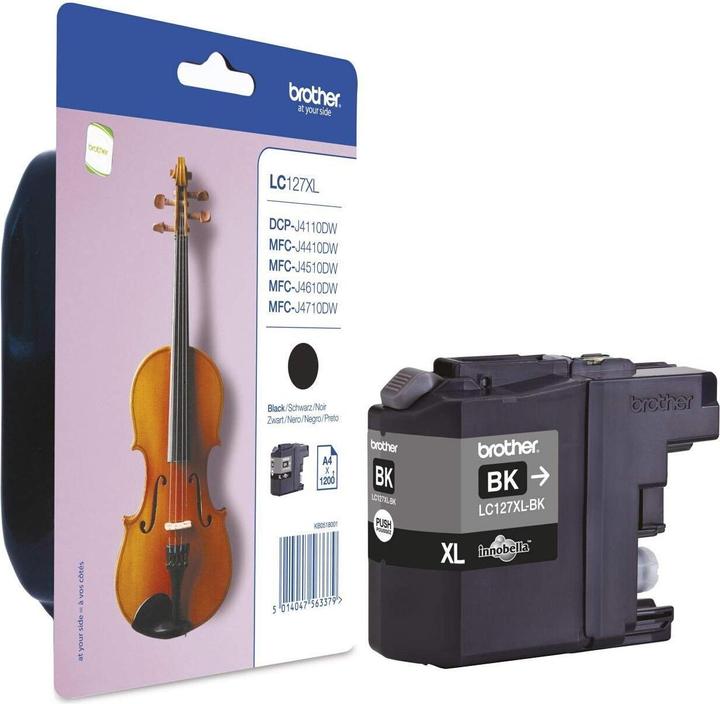 Produktbild Brother LC127XLBK - Sehr hohe Ergiebigkeit - Schwarz (BK)