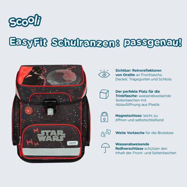 Produktbild Scooli Schulthek-Set 5-teilig Star Wars (18 l)