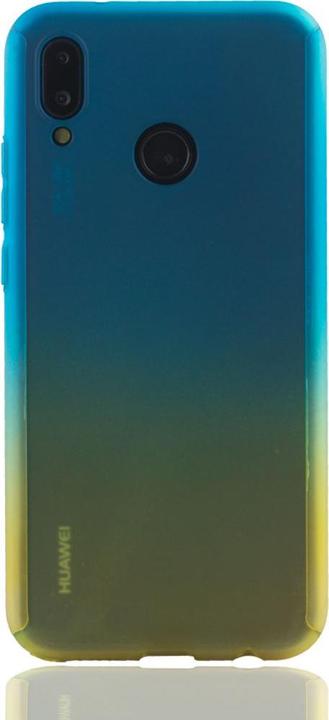Actual product image König Design Case Mobile Protection for Huawei P20 Lite Full Case Cover Screen Protector Bumper Yellow (Huawei P20 Lite)