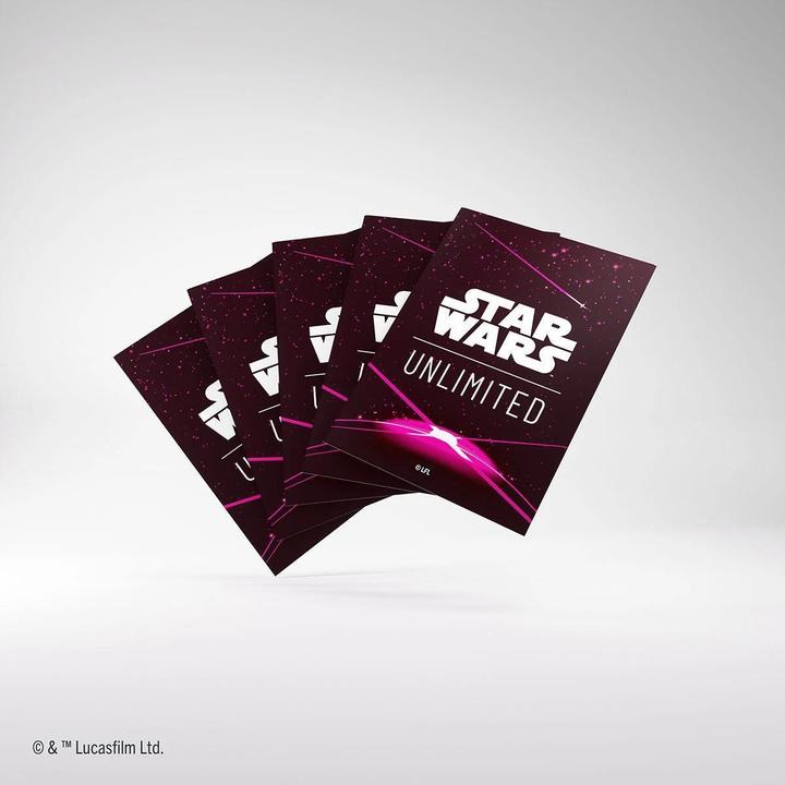 Produktbild Ultra Pro Star Wars: Unlimited Art Sleeves - Card Back Magenta