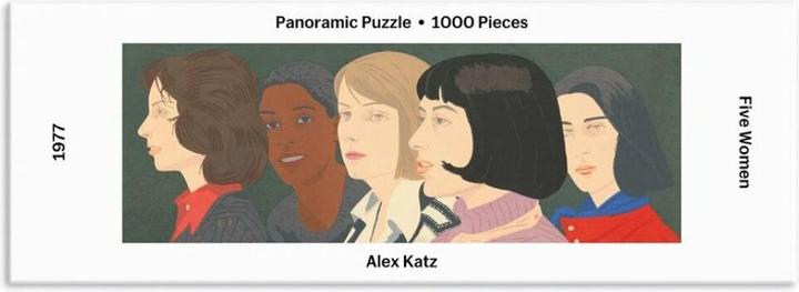 Actual product image Abrams & Chronicle MoMA Alex Katz Five Women - Panoramic Puzzle,1000 pieces (1000 pieces)