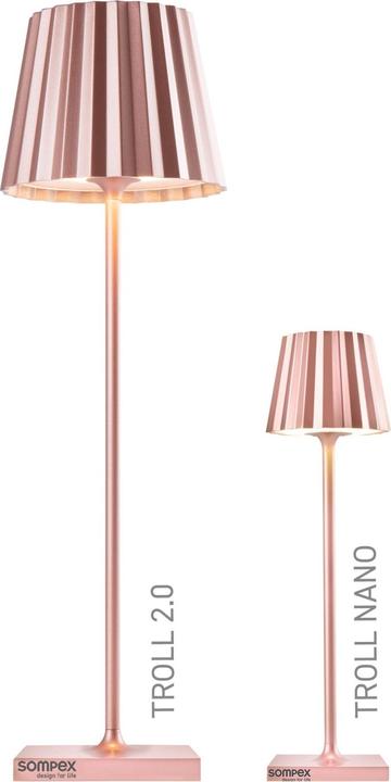 Image du produit Sompex Troll nano rosegold (165 lm)