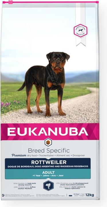 Produktbild Eukanuba Breed Rottweiler (Adult, 1 Stk., 12000 g)