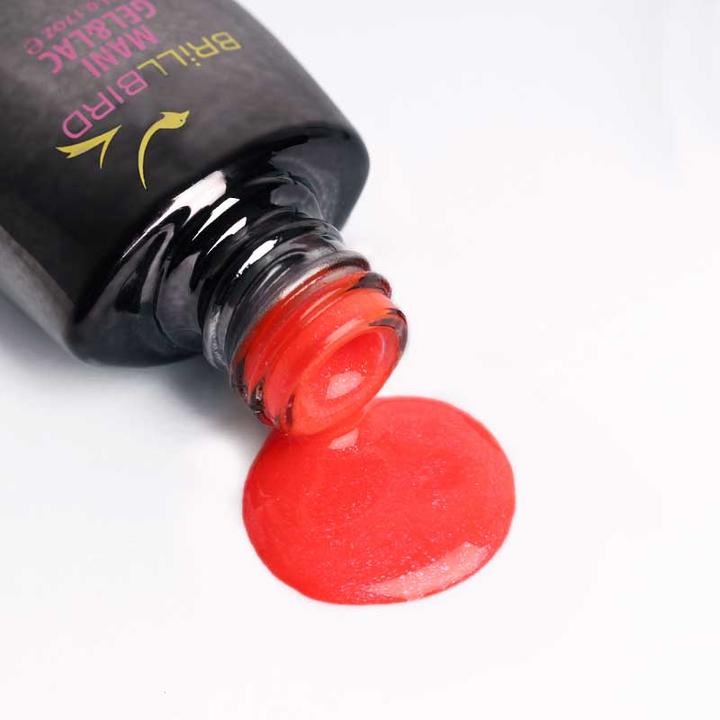 Immagine prodotto BrillBird Mani Gel&Lac 15ml #F3 (Smalto per unghie effetto gel)
