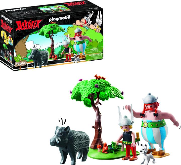 Image du produit Playmobil Chasse au sanglier (71160, Playmobil Astérix)
