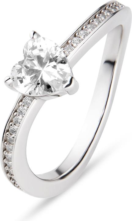 Produktbild Jette Damenring LOVE DIAMOND (59, 925 Silber)