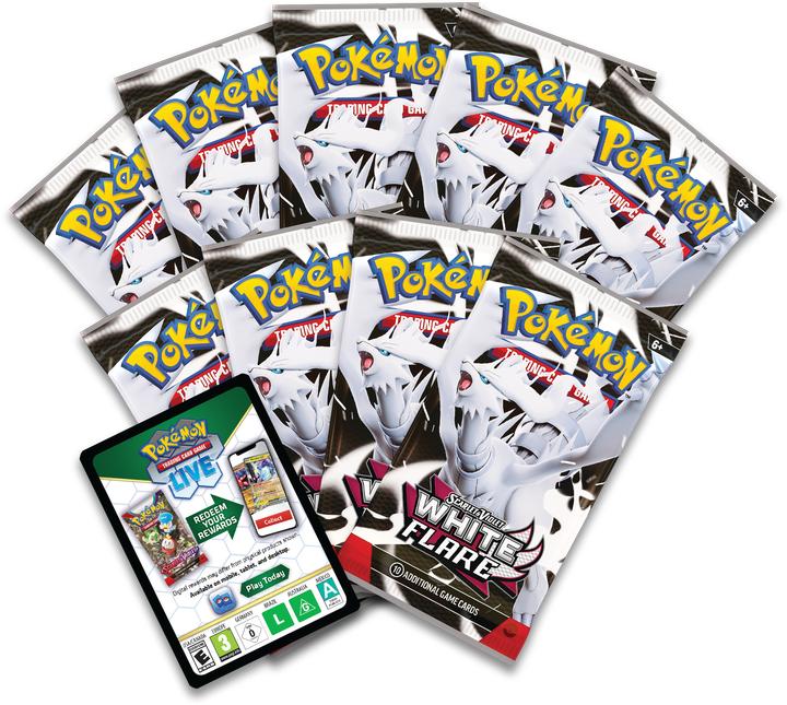 Produktbild Pokémon Scarlet & Violet: White Flare Elite Trainer Box (Englisch, Elite / Top Trainer Box)