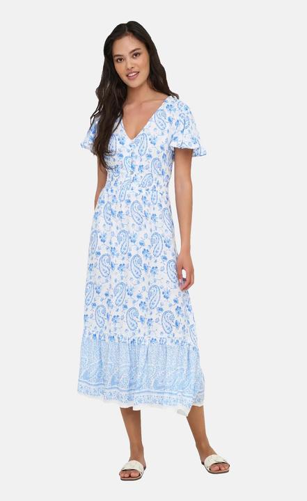 Actual product image Only Onlmarianne Life S/S Midi Dress Wvn (S)