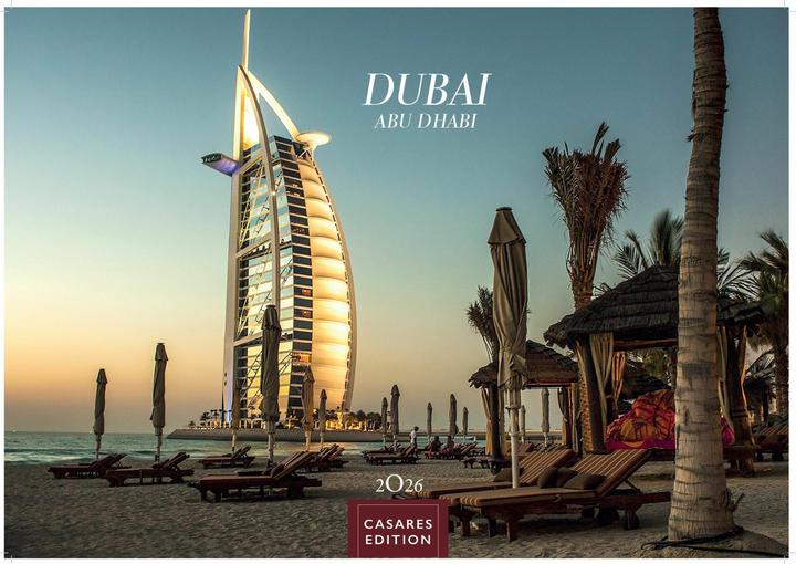Actual product image Dubai/Abu Dhabi 2026 L 35x50cm (35 x 50 cm, German)