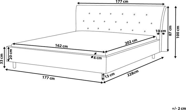 Produktbild Beliani Saverne (160 x 200 cm)