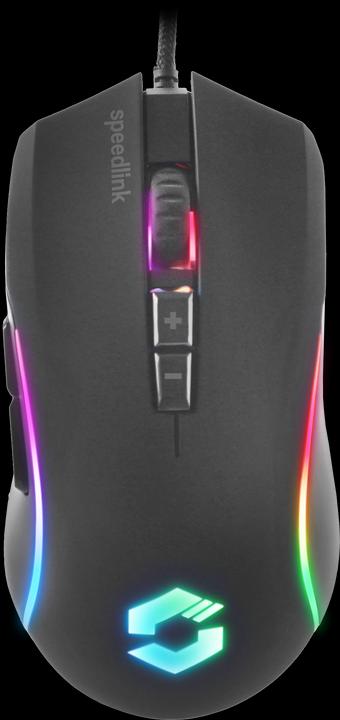 Actual product image Speedlink Zava mouse (SL-680022-RBK) (Cable)