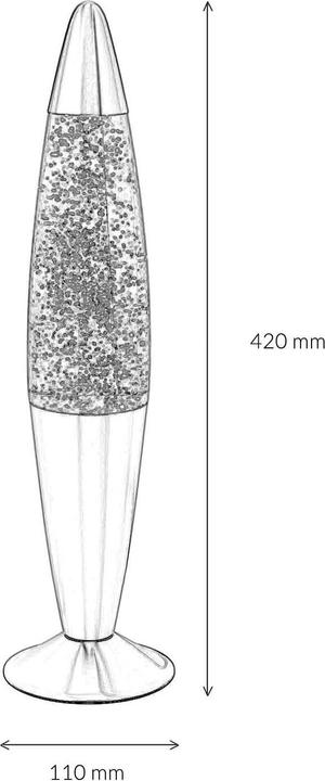 Actual product image Licht-Erlebnisse Lava lamp Jenny (210 lm, G9)