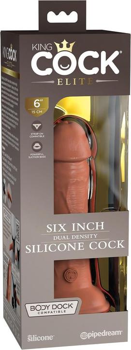 Actual product image Pipedream 6 inch Vibrating + Dual Density Vibrator