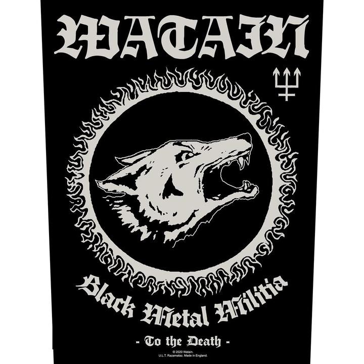 Image du produit Watain - Écusson BLACK METAL MILITIA (1 x)