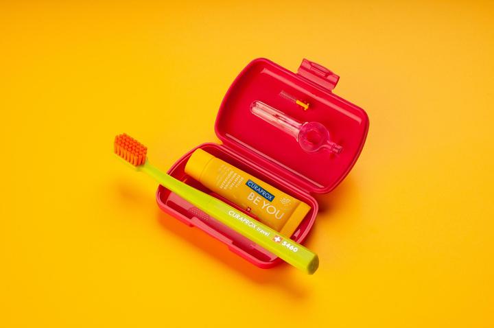 Actual product image Curaprox Travel Set Red (Soft, 1 x)