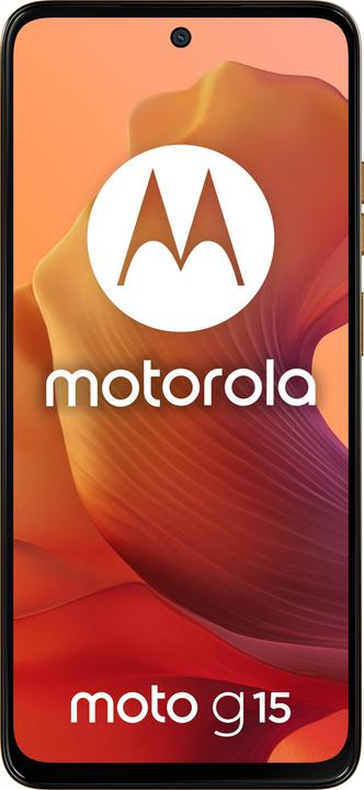 Produktbild Motorola Moto G15 (128 GB, Orange, 6.72", Dual SIM, 50 Mpx, 4G)