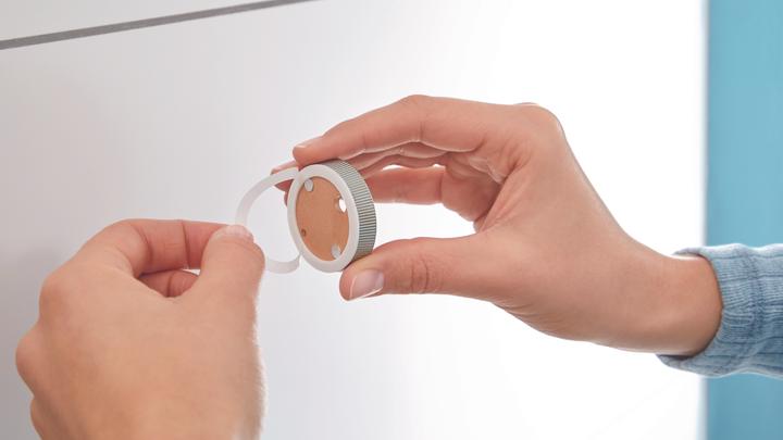 Immagine prodotto tesa Set di spazzole MOON WC con soluzione adesiva inclusa senza foratura