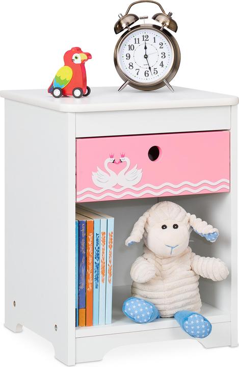 Relaxdays Kindernachttisch (32 x 31 x 41 cm)