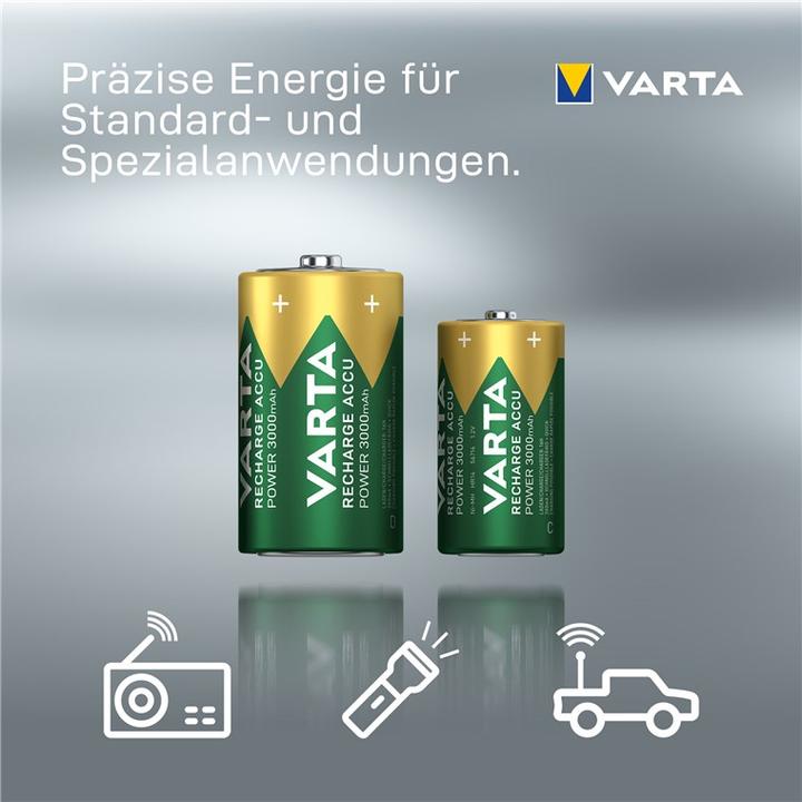 Immagine prodotto Varta Recharge Accu Power (2 pz., D, 3000 mAh)