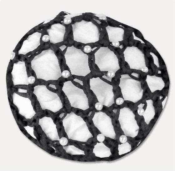 Actual product image Waldhausen Hairnet with beads