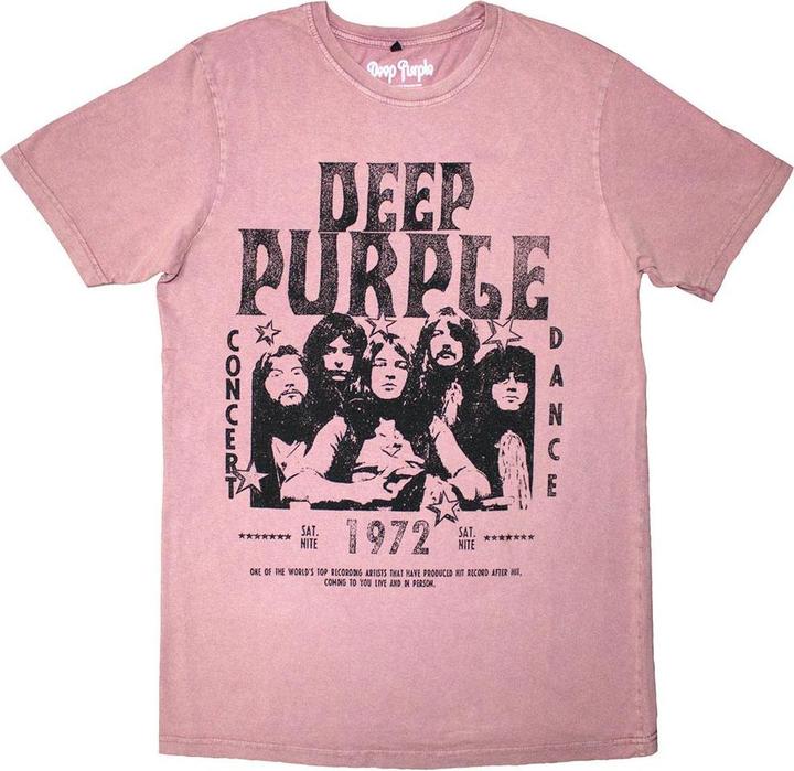 Deep Purple 1972 Concert TShirt