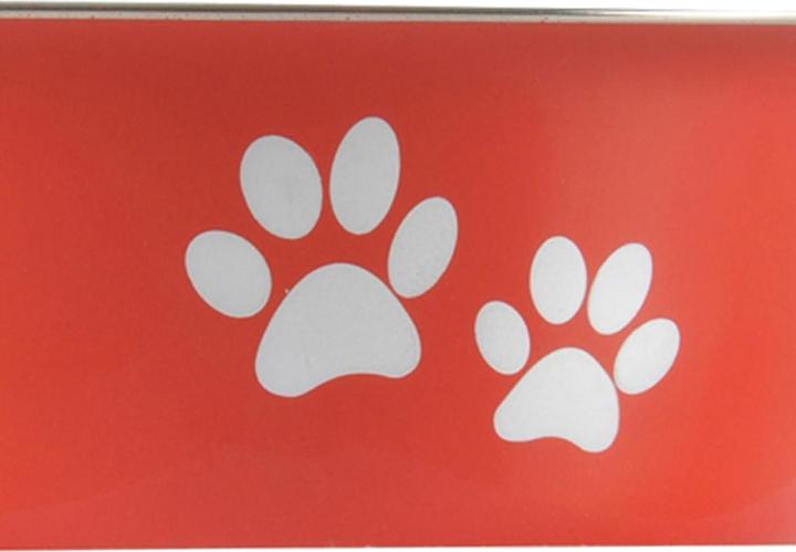 Actual product image Casativo Food bowl paw motif
