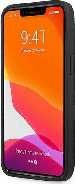 Image du produit Mercedes AMG AMHCP14LGSEBK iPhone 14 Pro 6,1" czarny/black hardcase Leather Debossed Lines (Apple iPhone 14 Pro)