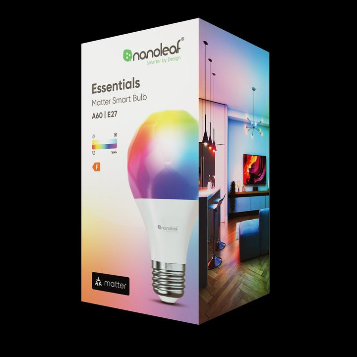 Produktbild Nanoleaf Matter Smart Bulb (E27, 8.50 W, 806 lm, 1 x, F)