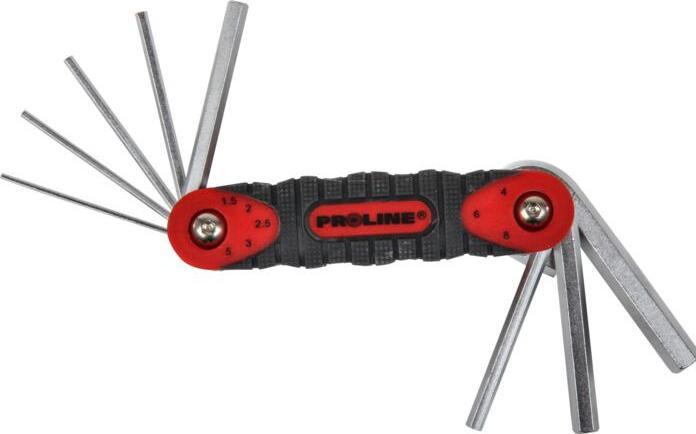 Actual product image Proline Pro-Line Allen key set multifunctional 1.5-8mm 8pcs (48368)