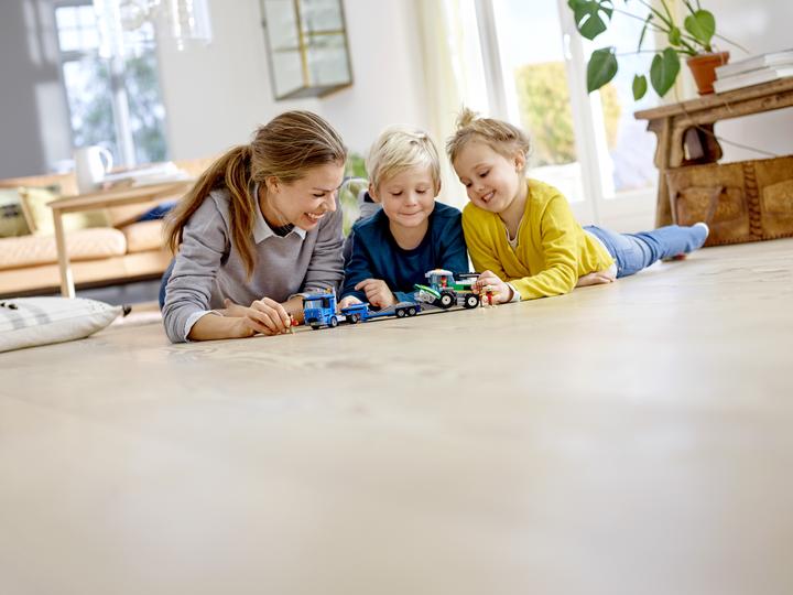 Produktbild LEGO Transporter für Mähdrescher (60223, LEGO City)