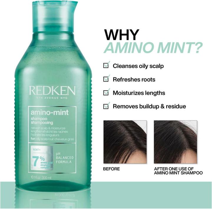 Immagine prodotto Redken Amino Mint (1000 ml, Shampoo secco)