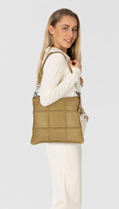Actual product image Harbour 2nd Fashion Lights Schultertasche Leder 33 cm