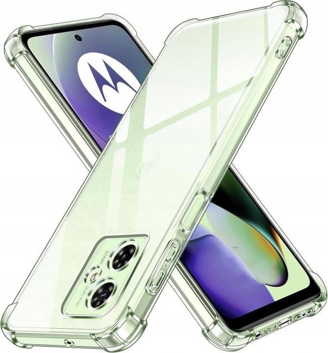 Screenguard Motorola Moto G54 5G Hülle Crystal Soft Airbag Bumper (Motorola Moto G54)