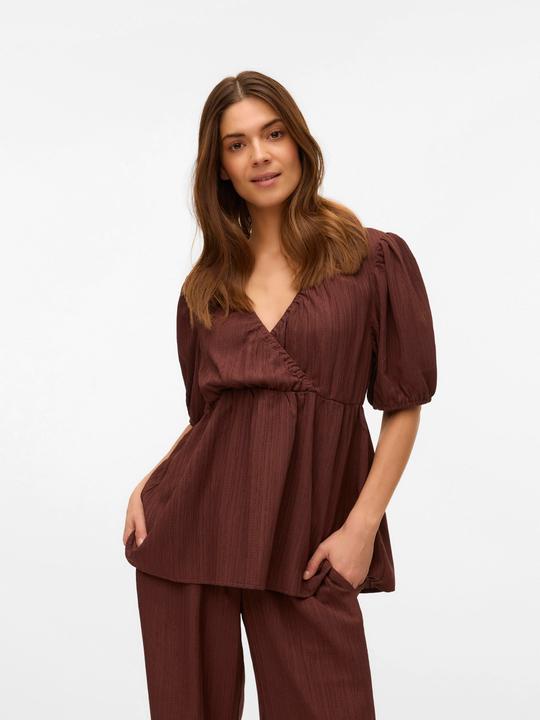 Actual product image Mamalicious Normal geschnitten Rundhals Top Bluse (XL)