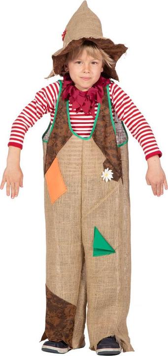 Actual product image Metamorph Jutesack Vogelscheuche Kostüm für Kinder (128)