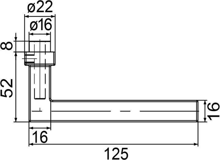Actual product image Mega Door handle 32.410 (Door handle)