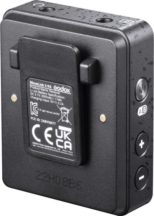 Actual product image Godox MoveLink II M1 2.4GHz Wireless Microphone System