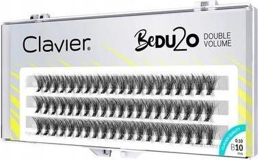 Actual product image Clavier CLAVIER BeDU2O Double Volume kępki rzęs 10mm (Artificial eyelashes)