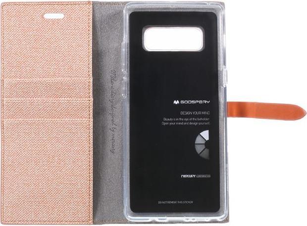 Actual product image Goospery Milano Diary Series (Samsung Galaxy Note 8)