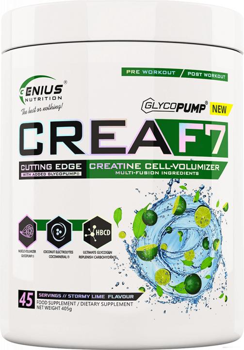 Genius Nutrition CreaF7 (Stormy Lime, 405.41 g)